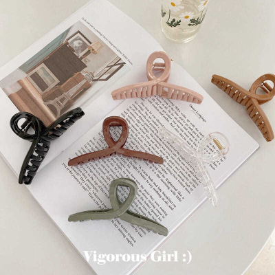 Drop-Resistant Hairpin Shower Updo Headdress Simple All-Matching Back Spoon Ponytail Hairpin Clip Hairware Jewelry for Women