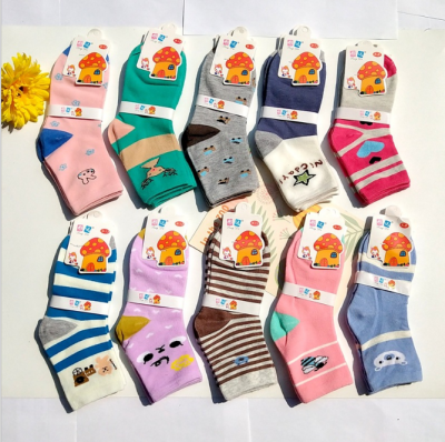 Children's Socks Wholesale 2020 Autumn and Winter New Cute Cartoon Mid-Calf Length Baby's Socks Boys and Girls Children 