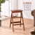 Wood Folding Stool Household Multi-Functional Kitchen Climbing Stool Ladder Stool Home Thickened Indoor Climbing Ladder 