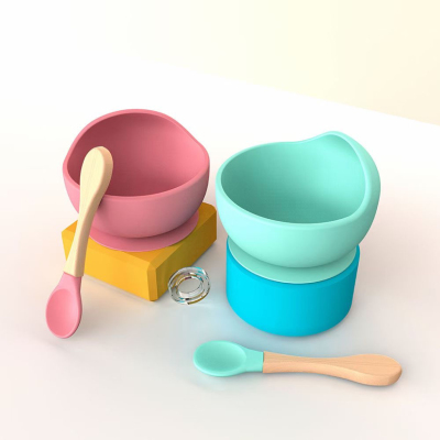 Baby Silicone Snack Catcher, Silicone Spoon