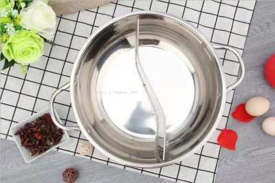 Stainless Steel Double-Flavor Hot Pot
