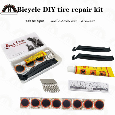 Bicycle Tyre Mending Tools Set Mountain Bike Portable Tire Repair Tool Mini Tire Repair Kit Tire Repair Glue