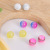 Simple Fashion Handmade Beaded Box Light Beads Crystal Wholesale round Loose Beads Glass Jewelry DIY