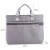 Coney Portable Briefcase Business Conference File Bag Handbag Customized Canvas File Bag Kn8857