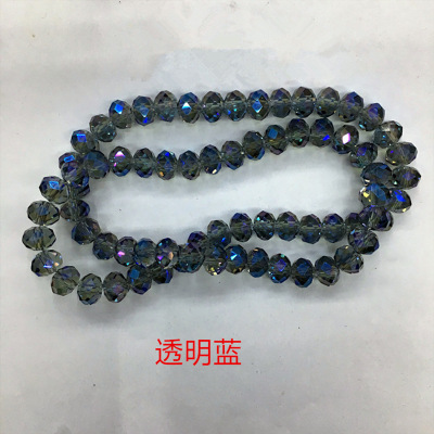 Supply New Exquisite Multi-Color 6M Crystal Flat Beads Wheel Beads Jewelry Accessories Crystal Glass Bracelet Beads String