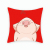 Cartoon Piggy Digital Printing Pillow Case Sofa Living Room Cushion Car Backrest Factory Direct Sales Large Cong