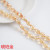 Jewelry Accessories DIY Crystal Loose Beads 10x15mm Medium Hole Water Drop Straight Hole Good Color Abdiy Bead Chain
