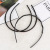 Korean Hair Accessories Single Row Rhinestone Headband Thin Edges Non-Slip Headband Hair Accessories DIY Materials Handcraft Jewelry Accessories