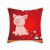 Cartoon Piggy Digital Printed Pillowcase Sofa Living Room Cushions Car Back Factory Direct Sales Large Quantity Cong