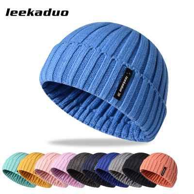 Thick Solid Color Melon Fur Hat Autumn and Winter New Fashion Brand Hip Hop Street Cold Hat Floor Cap Yuppie Hat Rogue Hat