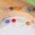 Factory Wholesale Bright Color Glass Box High Quality Smooth round Elegant Smart Crystal Flat Beads DIY