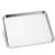 304 Food Grade Stainless Steel Meal Plate Thickened Japanese Style Flat Bottom Square Plate Rectangular Tray Water Pan Medical Plate