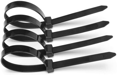 Cable Zipper Tape Self-Locking 12+14+16 Inch Wide 0.43cm Nylon Cable Tie Multi-Functional Industrial Cable Tie