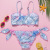 Children's Split Swimsuit Foreign Trade Mermaid Color Sling Swimsuit 2020 New Girls' Swimwear