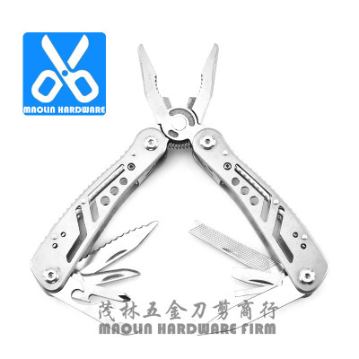 Factory Direct Sale Practical Stainless Steel Multi-Functional Folding Pliers Outdoor Combination Multi-Purpose Knife Tool Pliers Folding Knife & Pliers
