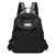 2020 New Fashion Embroidery Thread Rhombus Women's Bag Women's Backpack Outdoor Leisure Bag Travel Bag Student Backpack