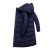 Men's Mid-Length Overknee Thickened down Jacket Winter Clothing Couple's Same Style White Duck down Warm Fashion Coat Men's Clothing