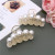 Elegant Pearl Grabbing Clip All-Match Hair Claw Temperament Girl's Hair Hoop Back Head Updo Hair Accessories Plastic Hairpin