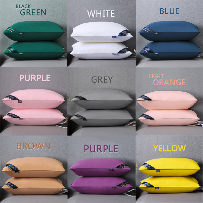 Hilton Hotel Pillows Multicolor Optional High, Medium, Low Hotel Pillow Inner Single Person Dorm Neck Gift Pillow