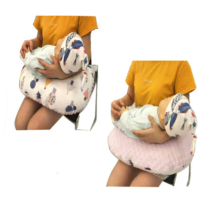 Hot Selling Baby Nursing Pillow Ins Beanie Velvet Winter Nursing Pillow MultiFunctional UShaped Pregnancy Pillow