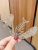 New Girl Ins Rhinestone Scissors Hair Clip Korean Headdress Bang Side Clip Back Head Hairpin Clip