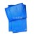 PE New Plastic Tarpaulin Rainproof Cloth Blue and White Acceptable Custom Size Color Weight