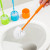 Household Daily Creative Bathroom Thickened Plastic Toilet Brush Set with Base Toilet Cleaning Brush Toilet Cleaning Brush