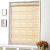 Cortinas Roller Duo Dobles Double-Layer Roller Shade Soft Gauze Curtain Day & Night Curtain Louver Roller Shutter Curtain