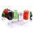 Glass Condiment Bottle New Seasoning Box Glass Stainless Steel Pepper Shaker Seasoning Bottle Seasoning Containers