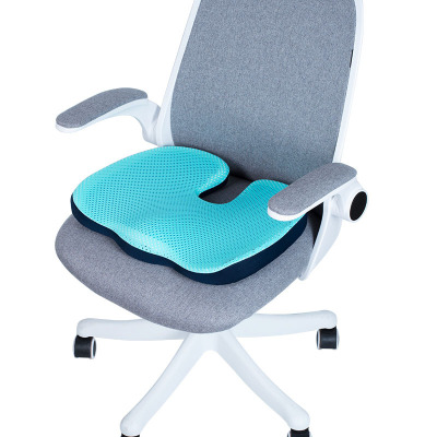 Gel Cushion Chair Cushion Office Long-Sitting Chair Summer Breathable Butt Seat Cushion Silicone Ice Mat Beauty Hip Pad