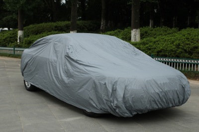 Car PEVA Single-Layer Car Cover Waterproof and Sun Protection Dustproof Car Cover Car Supplies Car Cover Exclusive for Cross-Border