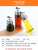 Household Kitchen Utensils Complete Collection of Glass Bottle Oiler Seasoning Oil Salt Sauce Vinegar Full Set