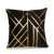 Gilding Pillow Case Customization Amazon Hot Home European-Style Classical Sofa Cushion Cover Gilding Lumbar Cushion Cover