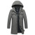Dad Winter Clothes Coat Winter Middle-Aged Men's down Cotton-Padded Coat Long Thickened Cotton-Padded Jacket Middle-Aged and Elderly Men's Cotton-Padded Coat