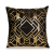 Gilding Pillow Case Customization Amazon Hot Home European-Style Classical Sofa Cushion Cover Gilding Lumbar Cushion 