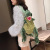 Parent-Child Cartoon Bag Kindergarten Boy Schoolbag Female Baby Play Travel Bag Plush Dinosaur Style Backpack