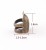 Bronze Adjustable Thimble Ring Hand-Made Non-Slip Embroidery Ring Retro Needle Pressing Device Needle Hoop Finger Sleeve