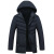 Men's Coat Fleece Thickened Middle-Aged Men's Cotton Padded Clothing Winter Cotton-Padded Jacket Middle-Aged and Old Father Clothes down Cotton Wholesale