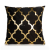 Gilding Pillow Case Customization Amazon Hot Home European-Style Classical Sofa Cushion Cover Gilding Lumbar Cushion 