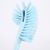 Taizhou Manufacturers Double Plastic Long Handle Double-Sided Thickening Toilet Brush Toilet Cleaning Brush Toilet Cleaning Brush Scrubbing Brush