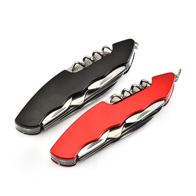 Factory Direct Sale Stainless Steel Gift Knife Folding Knife More than Multi-Functional Knife Swiss Army Knife