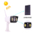 New Simulation Surveillance Fake Camera Solar Human Body Induction Garden Lamp Outdoor Wall Lamp Street Lamp Searchlight