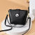 Solid Color Large Capacity Women's Bag New Fresh Fashionable Handbag Shoulder Crossbody Shoulder Bag Wholesale