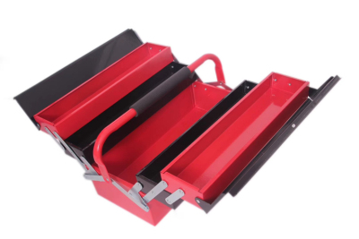 Three-Layer Metal Toolbox