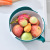 Creative Water Fruit and Vegetable Draining Basket Multi-Functional Double-Layer Vegetable Washing Basket Plastic Paper Crane Mouth Storage Basket round Factory Direct Sales