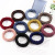 Thick High Elastic Jacquard Towel Ring Seamless Durable Hair Rope Hair Rope Rubber Band Leather Cover Hair Ring