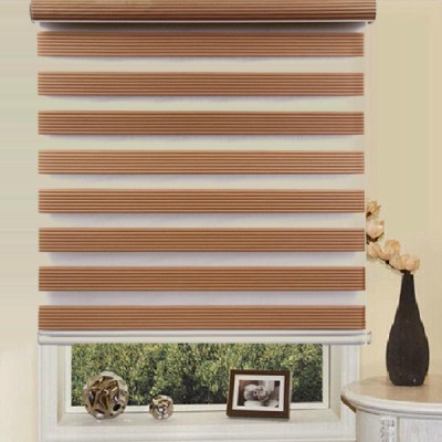 New Product Recommended Hot Sale Double-Layer Roller Shade Dimming Curtain Soft Gauze Curtain Kitchen Bathroom Simple Warm Household Supplies