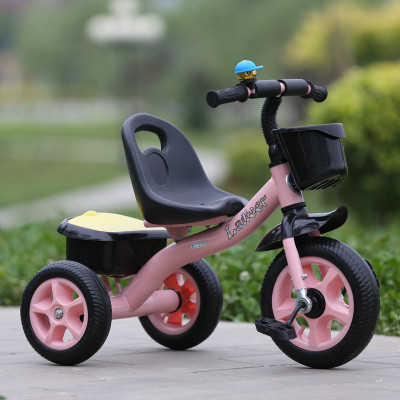 Children's Three-Wheeled Bicycle Hand Push Baby Artifact Perambulator Three-Wheeled Bicycle Baby Stroller Tricycle Wholesale