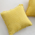 Home Fabric Corn Velvet Ball Living Room Sofa Pillow Cases Modern Solid Color Corduroy Cushion