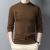 2020 Winter New Men's Pure Wool round Neck Long Sleeve Sweater Young and Middle-aged Trendy Woolen Sweater Men's 3917
